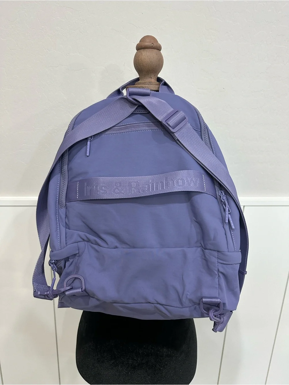 Lavender Nylon Backpack